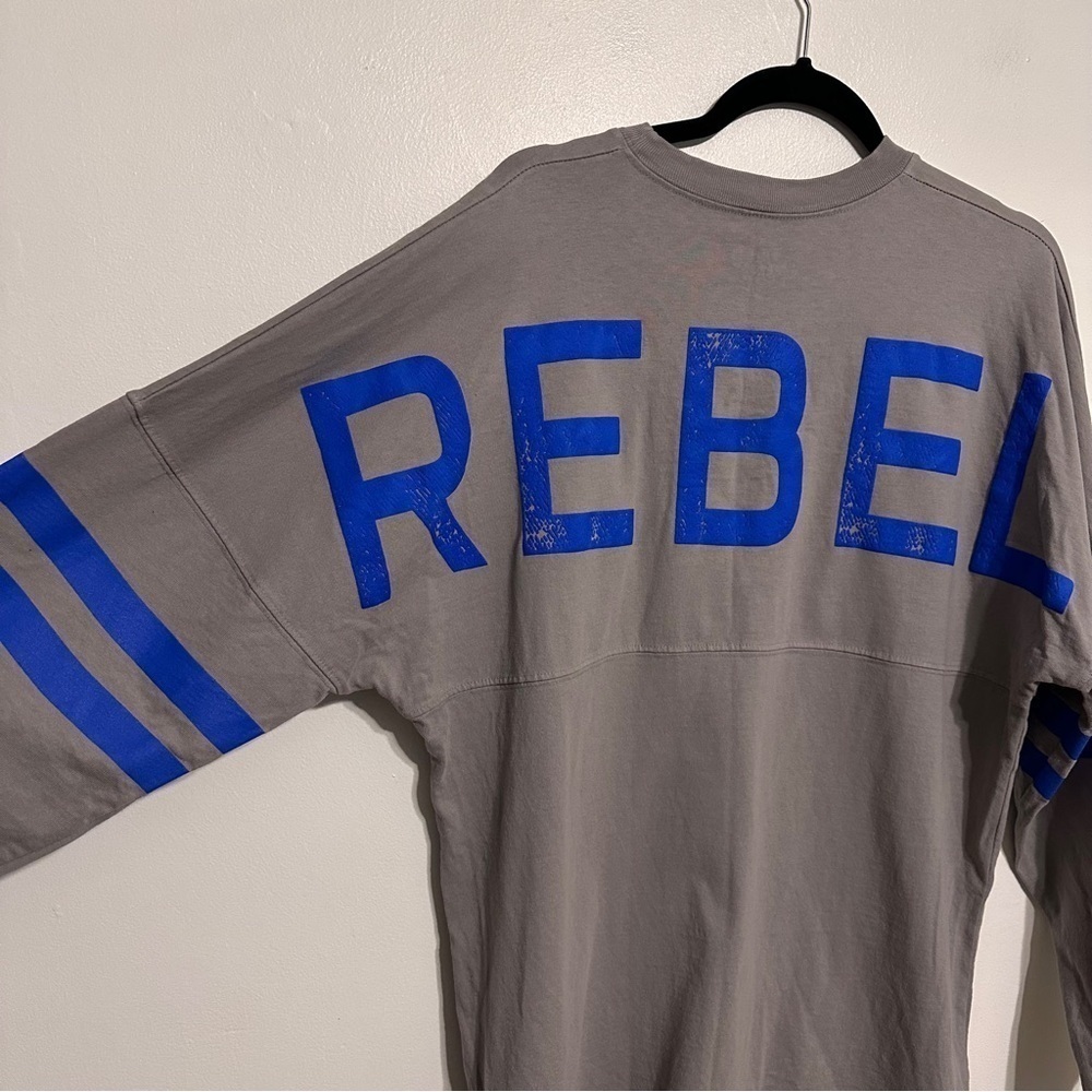 Spirit Jersey Star Wars Rebel Spell Out Long Sleeve Tee size Medium